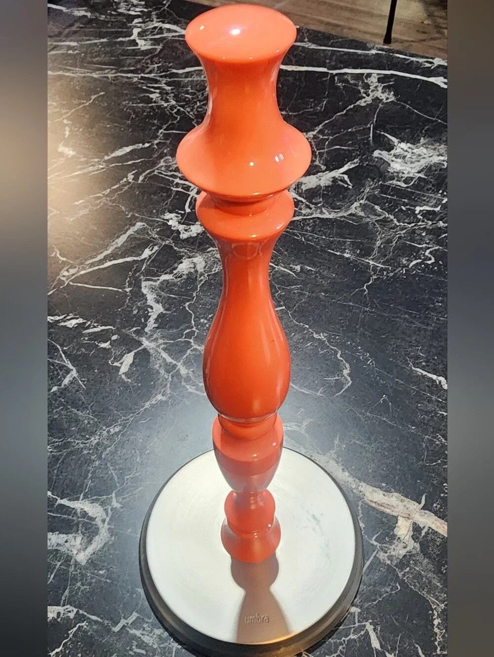 Orange Decorative Paper Towel Holder